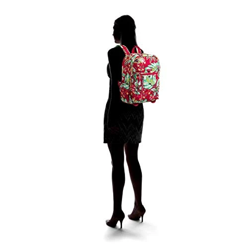Vera Bradley Women's Lighten Up Rolling-Backpack, Rumba 3 Vera Bradley Women's Lighten Up Rolling-Backpack, Rumba - Image 3