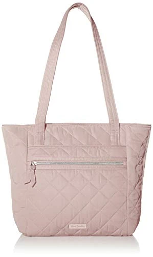 Vera Bradley Performance Twill Small Vera Tote Bag, Dover Mauve 1 Vera Bradley Performance Twill Small Vera Tote Bag, Dover Mauve