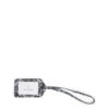 Vera Bradley Women's Signature Cotton Luggage ID Tag, Charcoal Medallion, One Size