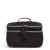 Vera Bradley Women's Organizer Vera Bradley Women S Performance Twill Brush Up Cosmetic Makeup Case Black One Size, Black, One Size US