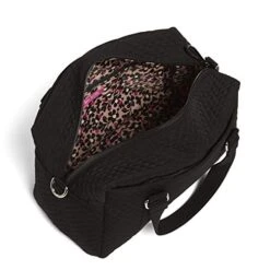 Vera Bradley Women's Microfiber 100 Handbag, Classic Black 7 Vera Bradley Women's Microfiber 100 Handbag, Classic Black -Vera Bradley 412N46 619L