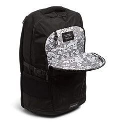 Vera Bradley Recycled Lighten Up Reactive Lay Flat Travel Backpack, Black 9 Vera Bradley Recycled Lighten Up Reactive Lay Flat Travel Backpack, Black -Vera Bradley 415a9Ow2SXL