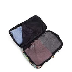 Vera Bradley Recycled Lighten Up Reactive Lay Flat Travel Backpack, Happy Blooms Cross-Stitch -Vera Bradley 418zQ4YaPwL