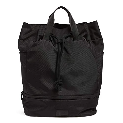 Vera Bradley Women's Recycled Lighten Up ReActive Sport Gym Bag, Black 1 Vera Bradley Women's Recycled Lighten Up ReActive Sport Gym Bag, Black