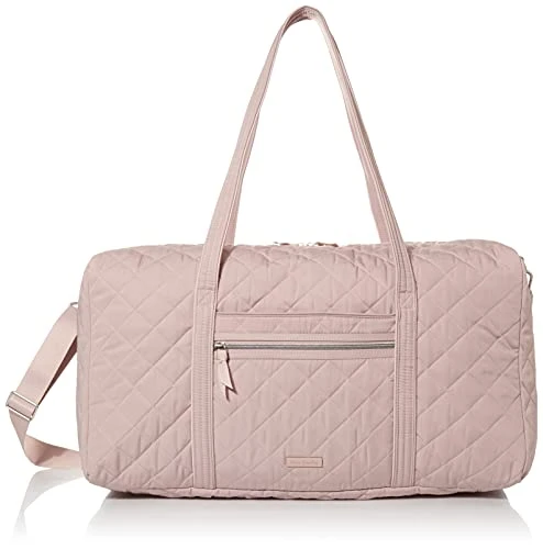 Vera Bradley Performance Twill Lay Flat Travel Duffle Bag, Dover Mauve 1 Vera Bradley Performance Twill Lay Flat Travel Duffle Bag, Dover Mauve