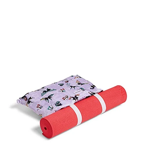 Vera Bradley Recycled Lighten Up Reactive Tote Bag, Lavender Butterflies 2 Vera Bradley Recycled Lighten Up Reactive Tote Bag, Lavender Butterflies - Image 2