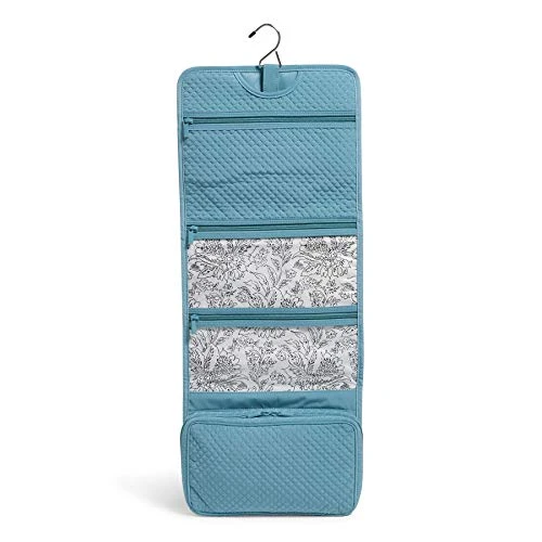 Vera Bradley Microfiber Hanging Travel Organizer, Seashore Blue 2 Vera Bradley Microfiber Hanging Travel Organizer, Seashore Blue - Image 2