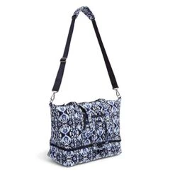 Vera Bradley Cotton Deluxe Tote Travel Bag, Ikat Island 7 Vera Bradley Cotton Deluxe Tote Travel Bag, Ikat Island -Vera Bradley 41GBR4LOhqL