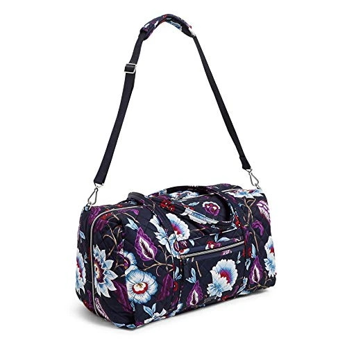 Vera Bradley Performance Twill Lay Flat Travel Duffle Bag, Mayfair In Bloom 5 Vera Bradley Performance Twill Lay Flat Travel Duffle Bag, Mayfair In Bloom - Image 5
