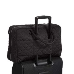 Vera Bradley Women's Performance Twill Lay Flat Weekender Travel Bag, Black, One Size 7 Vera Bradley Women's Performance Twill Lay Flat Weekender Travel Bag, Black, One Size -Vera Bradley 41R5U0mB47L