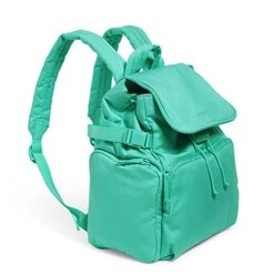 Vera Bradley Utility Backpack, Turquoise Sky-Recycled Cotton -Vera Bradley 41TIDmGEYbS
