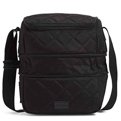 Vera Bradley Womens Medical Professional Cooler Lunch Bag, Black, One Size US 4 Vera Bradley Womens Medical Professional Cooler Lunch Bag, Black, One Size US - Image 4