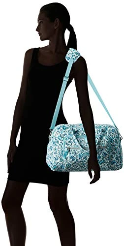 Vera Bradley Cotton Compact Weekender Travel Bag, Cloud Vine 2 Vera Bradley Cotton Compact Weekender Travel Bag, Cloud Vine - Image 2
