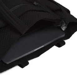 Vera Bradley Microfiber Deluxe Vera Tote Bag, Black -Vera Bradley 41ae9Cz4b L