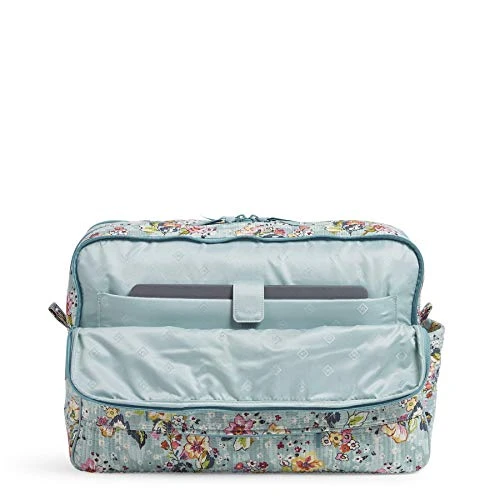 Vera Bradley Cotton Deluxe Weekender Travel Bag, Floating Garden 5 Vera Bradley Cotton Deluxe Weekender Travel Bag, Floating Garden - Image 5