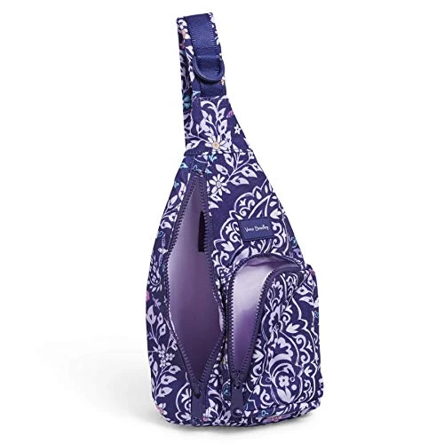 Vera Bradley Recycled Lighten Up Reactive Mini Sling Backpack, Belle Paisley 3 Vera Bradley Recycled Lighten Up Reactive Mini Sling Backpack, Belle Paisley - Image 3