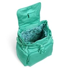 Vera Bradley Utility Backpack, Turquoise Sky-Recycled Cotton -Vera Bradley 41dDpdgKCkS