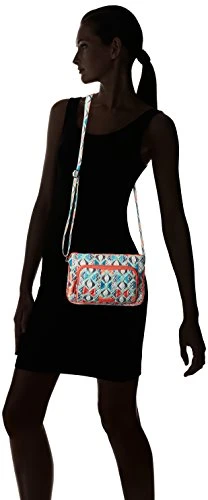 Vera Bradley Iconic RFID Little Hipster Crossbody, Signature Cotton, Go Fish 7 Vera Bradley Iconic RFID Little Hipster Crossbody, Signature Cotton, Go Fish - Image 7