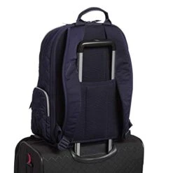 Vera Bradley Performance Twill Commuter Backpack, Classic Navy 6 Vera Bradley Performance Twill Commuter Backpack, Classic Navy -Vera Bradley 41jgnjGI8WL