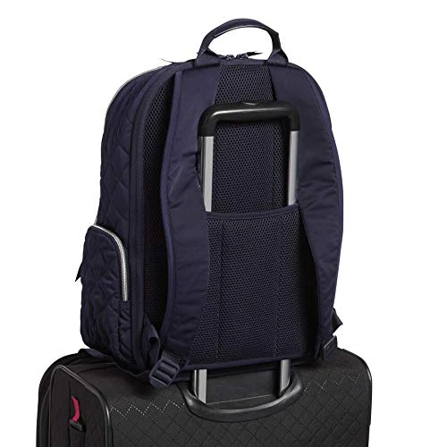 Vera Bradley Performance Twill Commuter Backpack, Classic Navy 3 Vera Bradley Performance Twill Commuter Backpack, Classic Navy - Image 3