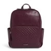 Vera Bradley Leather Carryall Backpack, Mulled Wine