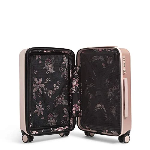Vera Bradley Women's Hardside Rolling Suitcase Luggage, Enchanting Rose, 22" Carry On 2 Vera Bradley Women's Hardside Rolling Suitcase Luggage, Enchanting Rose, 22" Carry On - Image 2