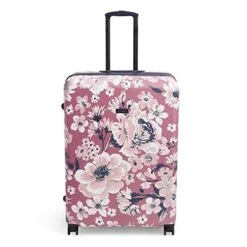 Vera Bradley Women's Hardside Rolling Suitcase Luggage, Strawberry Grand Garden, 29" Check In