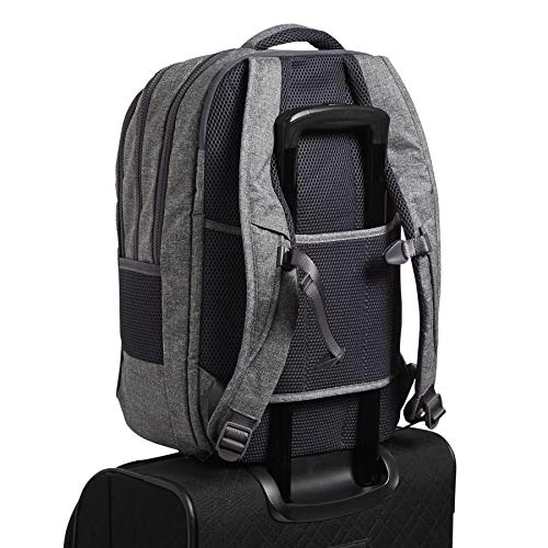 Vera Bradley Recycled Lighten Up Reactive XL Backpack, Gray Heather 6 Vera Bradley Recycled Lighten Up Reactive XL Backpack, Gray Heather - Image 6