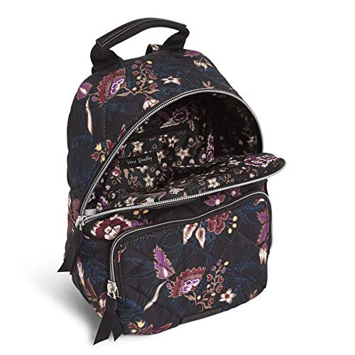 Vera Bradley Women's Performance Twill Mini Backpack, Garden Dream, One Size 2 Vera Bradley Women's Performance Twill Mini Backpack, Garden Dream, One Size - Image 2