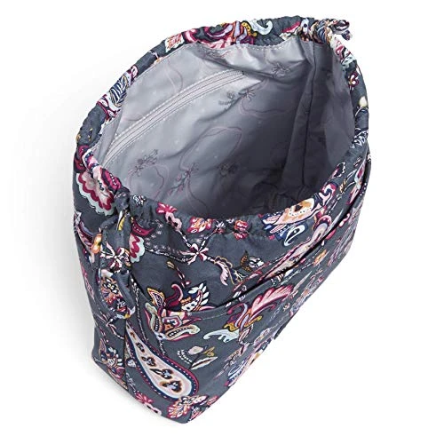 Vera Bradley Cotton Pocket Toiletry Bag, Felicity Paisley 2 Vera Bradley Cotton Pocket Toiletry Bag, Felicity Paisley - Image 2