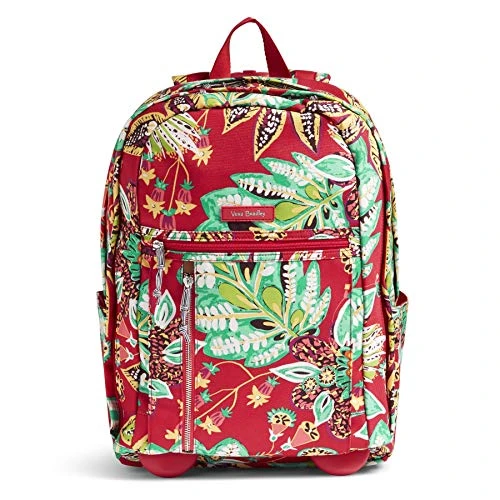 Vera Bradley Women's Lighten Up Rolling-Backpack, Rumba 1 Vera Bradley Women's Lighten Up Rolling-Backpack, Rumba