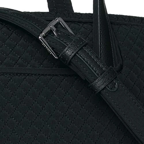 Vera Bradley Women's Microfiber Slim Laptop Case, Classic Black 5 Vera Bradley Women's Microfiber Slim Laptop Case, Classic Black - Image 5