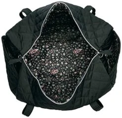 Vera Bradley Women's Performance Twill Large Travel Duffle Bag, Black, One Size 8 Vera Bradley Women's Performance Twill Large Travel Duffle Bag, Black, One Size -Vera Bradley 51Ap89SVQZL