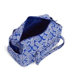 Vera Bradley Unisex Adult Collegiate Large Duffle (Multiple Teams Available) Travel Bag, University Of Florida Royal/White Bandana, One Size US -Vera Bradley 51FeWzOyonL