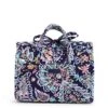 Vera Bradley Signature Cotton Compact Hanging Travel Organizer, French Paisley
