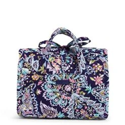 Vera Bradley Signature Cotton Compact Hanging Travel Organizer, French Paisley