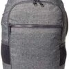 Vera Bradley Women's Recycled Lighten Up Reactive Journey Backpack, Gray Heather, One Size