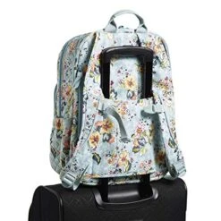 Vera Bradley Cotton XL Campus Backpack, Floating Garden 8 Vera Bradley Cotton XL Campus Backpack, Floating Garden -Vera Bradley 51LXi6Gb5bL
