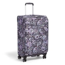 Vera Bradley Women's Softside Rolling Suitcase Luggage, Lavender Bouquet, 27" Check In -Vera Bradley 51MKcTmYVIL