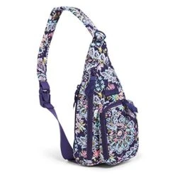Vera Bradley Women's Signature Cotton Mini Sling Backpack, French Paisley, One Size -Vera Bradley 51MgdwIrAJL