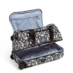 Vera Bradley Women's Recycled Lighten Up Reactive Foldable Rolling Duffle Luggage, Plaza Medallion, One Size 6 Vera Bradley Women's Recycled Lighten Up Reactive Foldable Rolling Duffle Luggage, Plaza Medallion, One Size -Vera Bradley 51Nee30VaWS