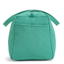 Vera Bradley Women's Duffle Microfiber Large Duffel Travel Bag, Peacock Blue, One Size 6 Vera Bradley Women's Duffle Microfiber Large Duffel Travel Bag, Peacock Blue, One Size -Vera Bradley 51TMaX6P7FL