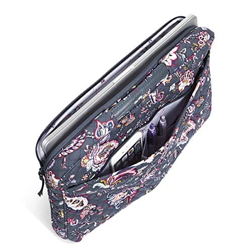 Vera Bradley Women's Cotton Laptop Organizer Tech Accessory, Felicity Paisley, One Size 2 Vera Bradley Women's Cotton Laptop Organizer Tech Accessory, Felicity Paisley, One Size - Image 2