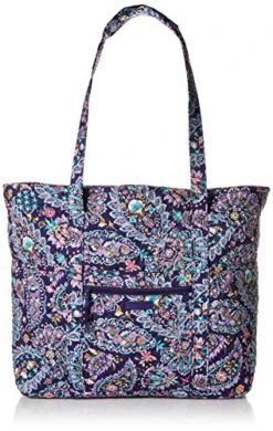 Vera Bradley Cotton Get Carried Away Tote Bag, French Paisley