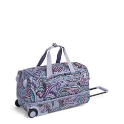 Vera Bradley Women's Duffle Luggage Vera Bradley Women S Lighten Up Foldable Duffel Rolling Suitcase Kona Paisley One Size, Kona Paisley, One Size US -Vera Bradley 51WBcmHYpYL