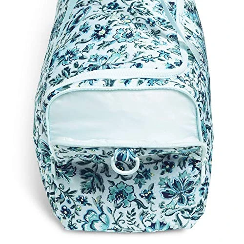 Vera Bradley Women's Recycled Lighten Up ReActive Small Gym Travel Bag, Cloud Floral, One Size 2 Vera Bradley Women's Recycled Lighten Up ReActive Small Gym Travel Bag, Cloud Floral, One Size - Image 2