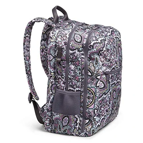 Vera Bradley Recycled Lighten Up Reactive Grand Backpack, Bonbon Medallion 6 Vera Bradley Recycled Lighten Up Reactive Grand Backpack, Bonbon Medallion - Image 6