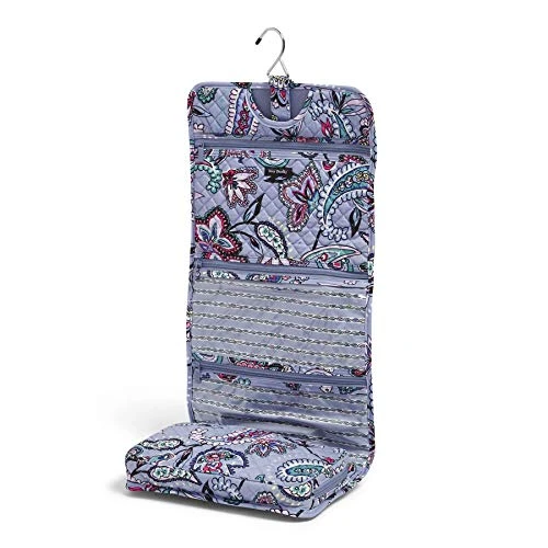Vera Bradley Women's Signature Cotton Hanging Travel Organizer, Makani Paisley, One Size 2 Vera Bradley Women's Signature Cotton Hanging Travel Organizer, Makani Paisley, One Size - Image 2