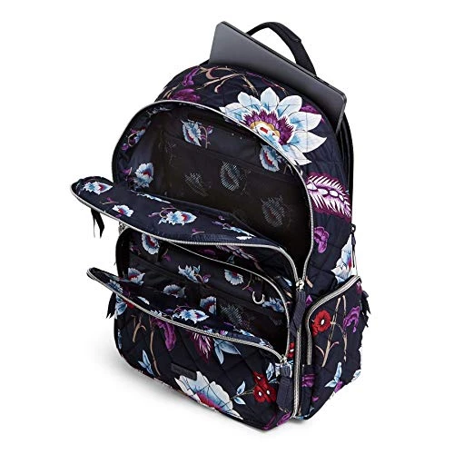 Vera Bradley Performance Twill Commuter Backpack, Mayfair In Bloom 4 Vera Bradley Performance Twill Commuter Backpack, Mayfair In Bloom - Image 4