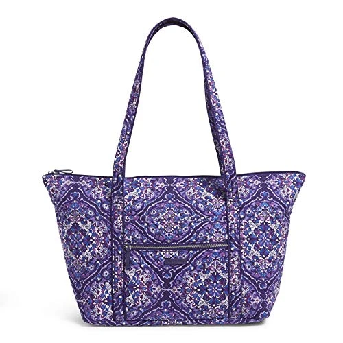 Vera Bradley Women's Signature Cotton Miller Tote Travel Bag, Regal Rosette 1 Vera Bradley Women's Signature Cotton Miller Tote Travel Bag, Regal Rosette